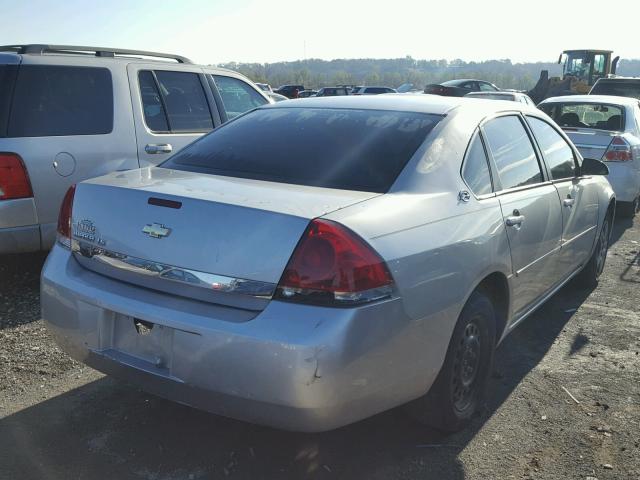 2G1WB55K369398341 - 2006 CHEVROLET IMPALA LS SILVER photo 4