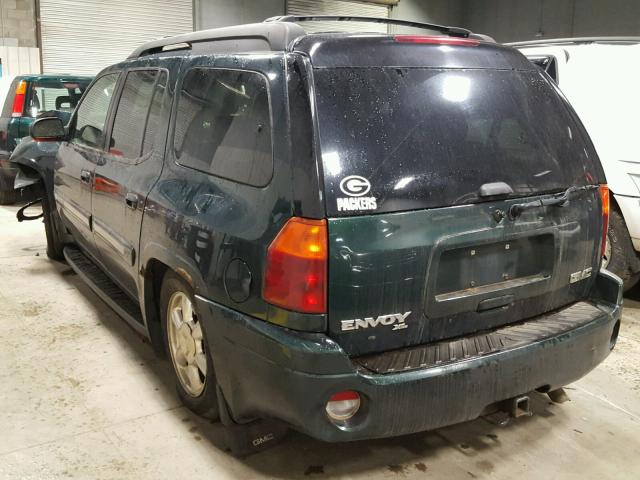 1GKET16S946147582 - 2004 GMC ENVOY XL GREEN photo 3