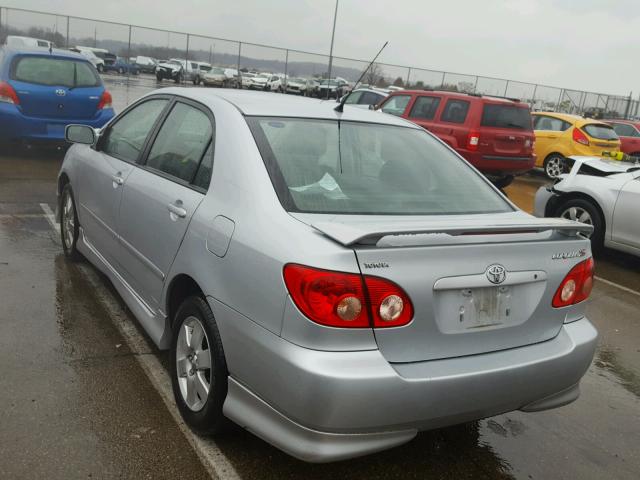 1NXBR30E46Z676735 - 2006 TOYOTA COROLLA CE SILVER photo 3