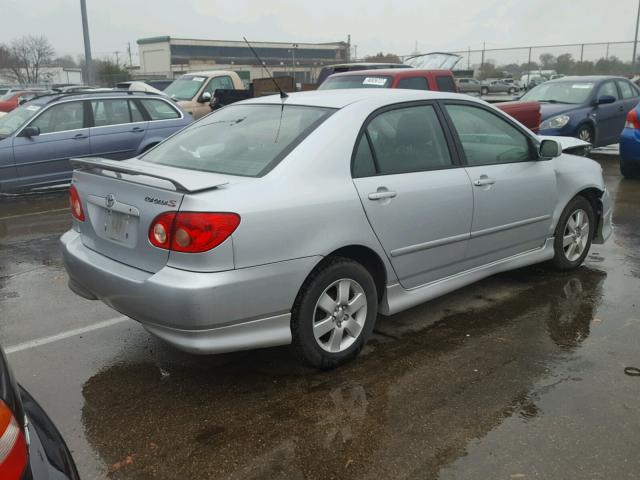 1NXBR30E46Z676735 - 2006 TOYOTA COROLLA CE SILVER photo 4