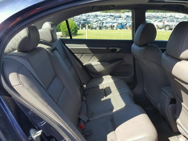 2HGFA16968H536253 - 2008 HONDA CIVIC EXL Mavi foto 6