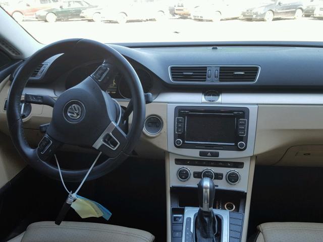 WVWBP7AN9DE532640 - 2013 VOLKSWAGEN CC SPORT BLACK photo 9