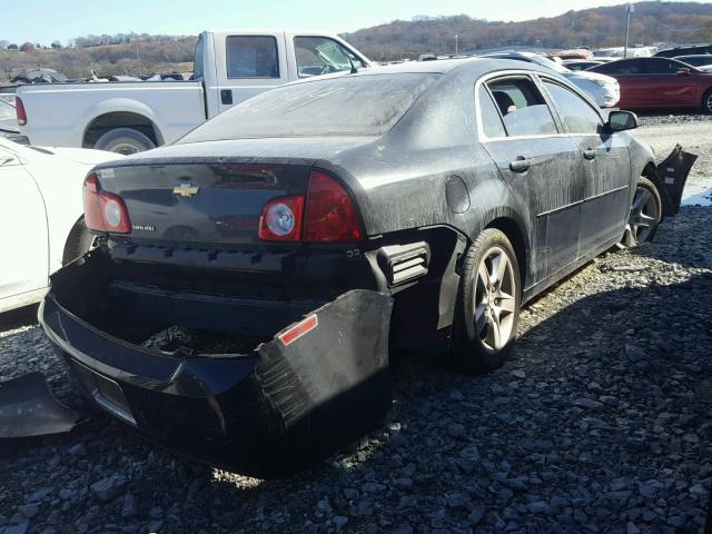 1G1ZB5EB6A4133244 - 2010 CHEVROLET MALIBU LS BLACK photo 4