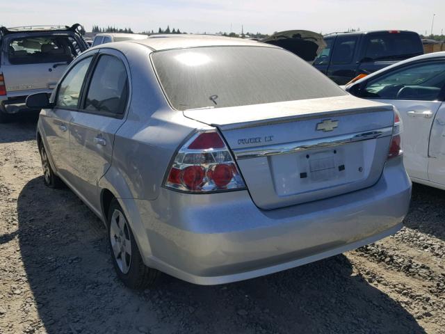 KL1TD5DE5BB247789 - 2011 CHEVROLET AVEO LS WHITE photo 3