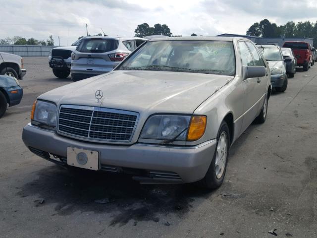 WDBGB34E2RA144283 - 1994 MERCEDES-BENZ S 350D GOLD photo 2