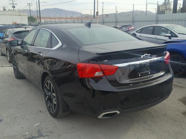 2G1145S32H9190827 - 2017 CHEVROLET IMPALA PRE შავი ფოტო 3