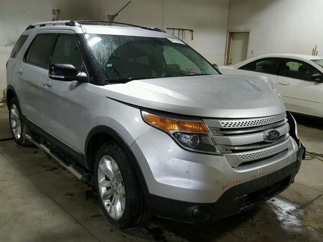 1FM5K8D85DGC24792 - 2013 FORD EXPLORER X SILVER photo 1