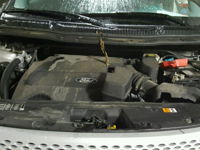 1FM5K8D85DGC24792 - 2013 FORD EXPLORER X SILVER photo 7