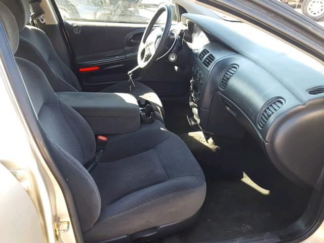2B3HD46R41H636939 - 2001 DODGE INTREPID S Qızıl foto 5