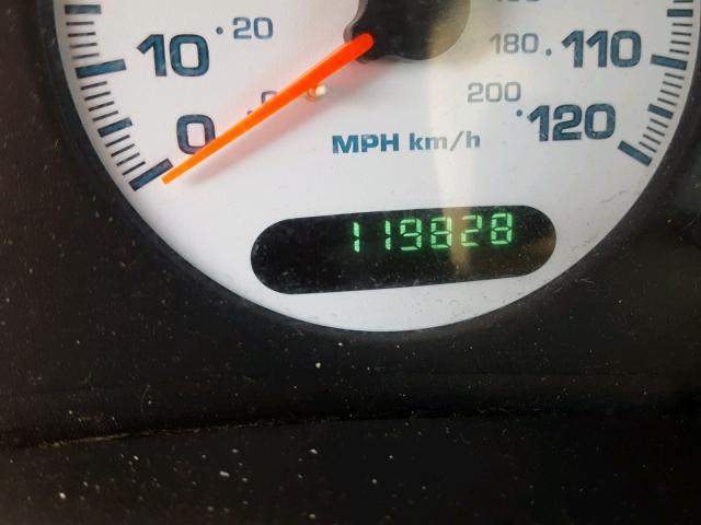 2B3HD46R41H636939 - 2001 DODGE INTREPID S Qızıl foto 8