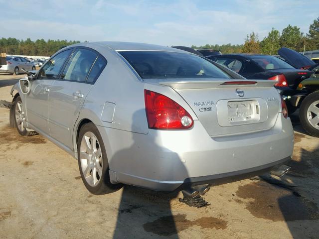 1N4BA41E27C834390 - 2007 NISSAN MAXIMA SE SILVER photo 3