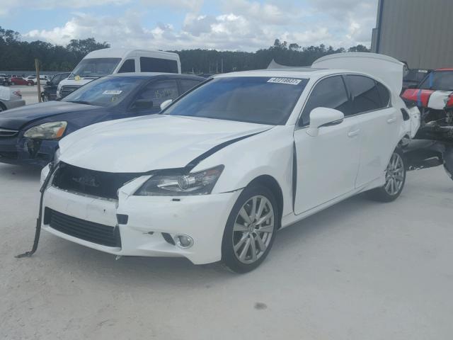 JTHCE1BL3D5014798 - 2013 LEXUS GS 350 WHITE photo 2