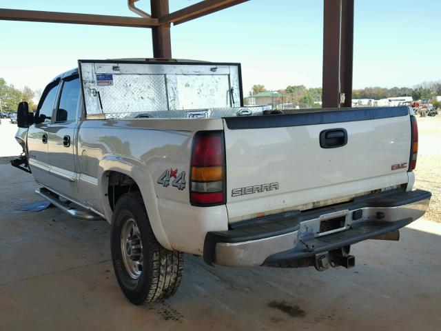 1GTHK23D16F212449 - 2006 GMC SIERRA K25 WHITE photo 3