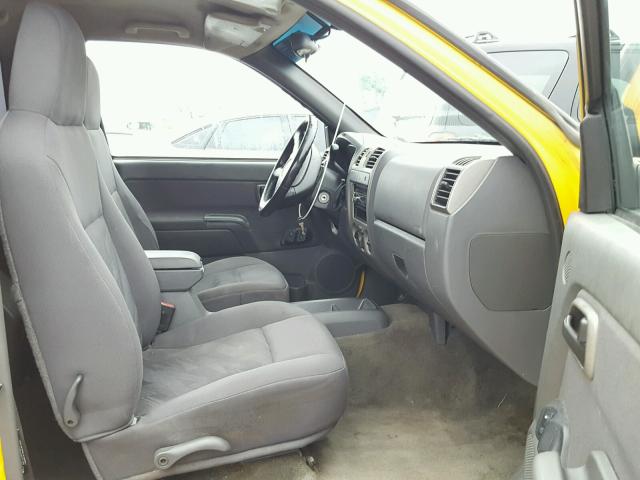 1GCCS146748110370 - 2004 CHEVROLET COLORADO YELLOW photo 5