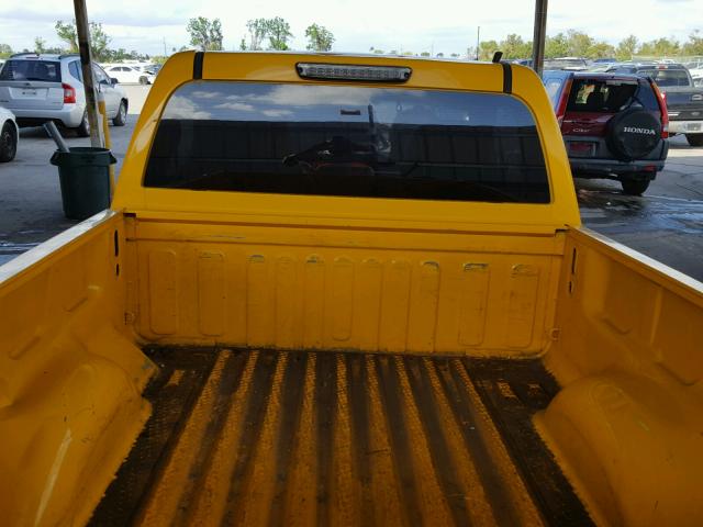 1GCCS146748110370 - 2004 CHEVROLET COLORADO YELLOW photo 6