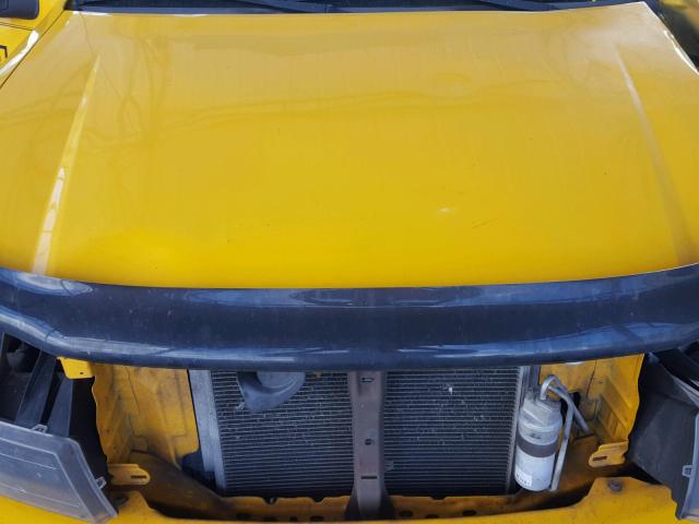 1GCCS146748110370 - 2004 CHEVROLET COLORADO YELLOW photo 7