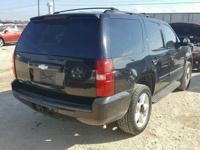 1GNFC13J37R213307 - 2007 CHEVROLET TAHOE C150 BLACK photo 4