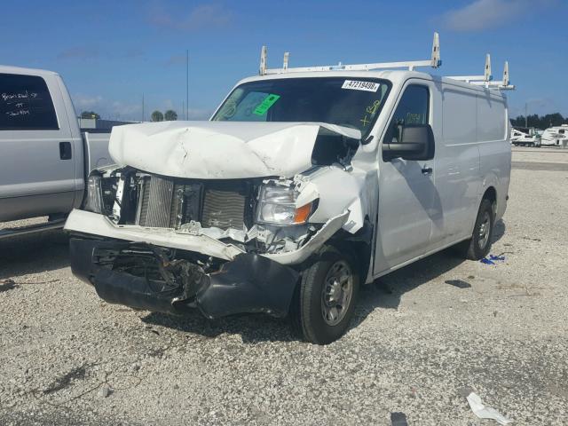 1N6BF0KY8JN800654 - 2018 NISSAN NV 1500 S WHITE photo 2