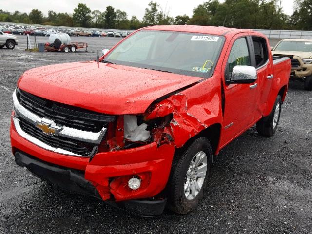 1GCGTCENXJ1145795 - 2018 CHEVROLET COLORADO L RED photo 2