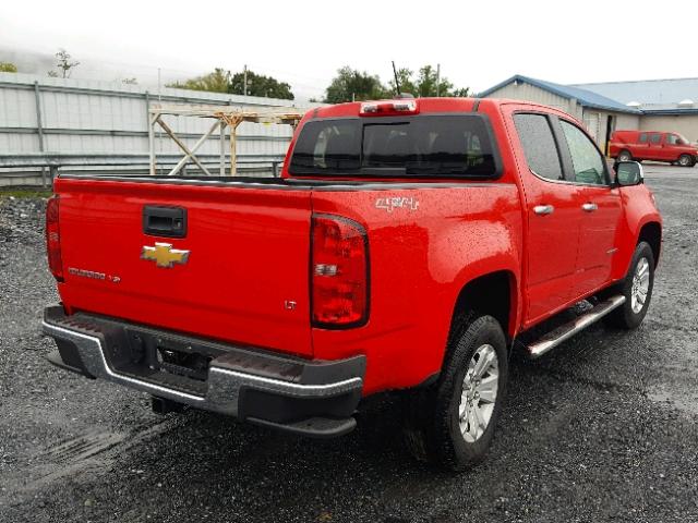 1GCGTCENXJ1145795 - 2018 CHEVROLET COLORADO L RED photo 4