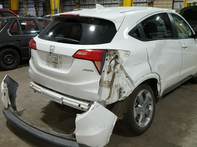 3CZRU6H50HM727110 - 2017 HONDA HR-V EX WHITE photo 9