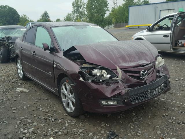 JM1BK323371636041 - 2007 MAZDA 3 PURPLE photo 1