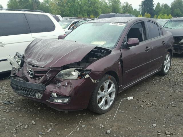 JM1BK323371636041 - 2007 MAZDA 3 PURPLE photo 2