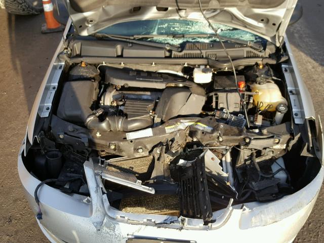1G8AK55B07Z108026 - 2007 SATURN ION LEVEL SILVER photo 7