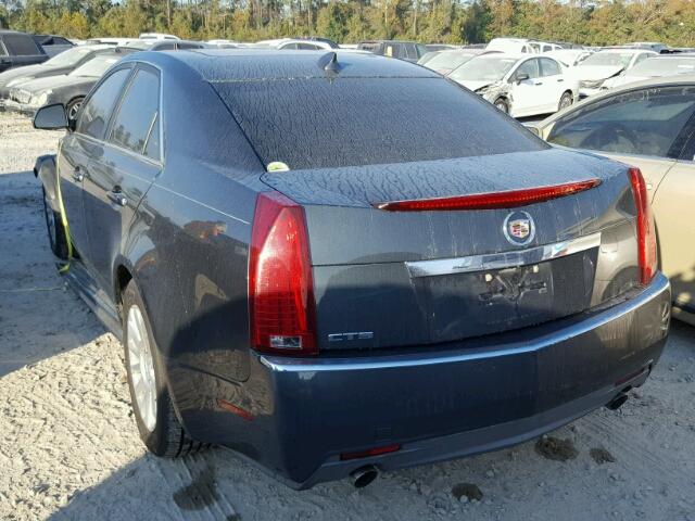 1G6DE5EGXA0114646 - 2010 CADILLAC CTS LUXURY GRAY photo 3