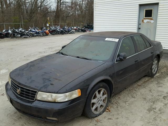 1G6KY54972U126166 - 2002 CADILLAC SEVILLE ST BLACK photo 2