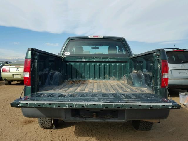 1FTRF12257NA03290 - 2007 FORD F150 BLACK photo 6