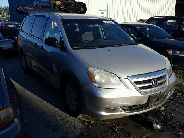 5FNRL38295B043170 - 2005 HONDA ODYSSEY LX SILVER photo 1