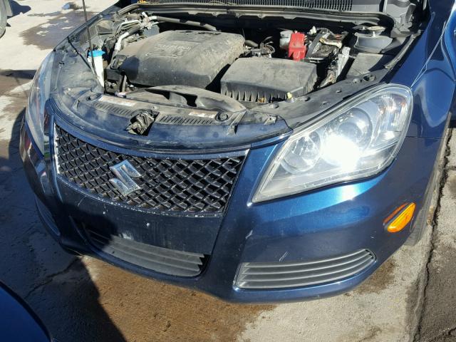 JS2RF9A36A6100188 - 2010 SUZUKI KIZASHI SE BLUE photo 7