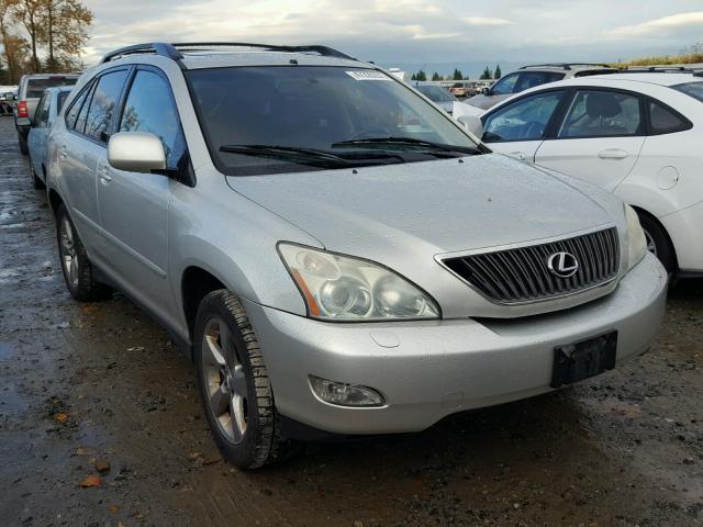 JTJHA31U940049994 - 2004 LEXUS RX 330 SILVER photo 1