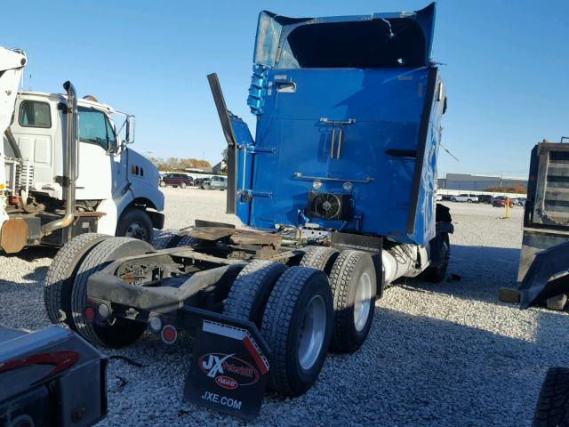 1XPHD49X2AD797312 - 2010 PETERBILT 386 BLUE photo 4