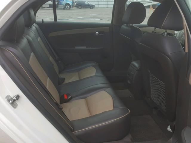 1G1ZE5EU7BF306560 - 2011 CHEVROLET MALIBU LTZ 奶油色 照片 6