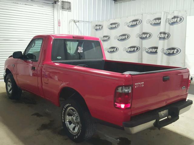 1FTYR10D65PA48330 - 2005 FORD RANGER RED photo 3