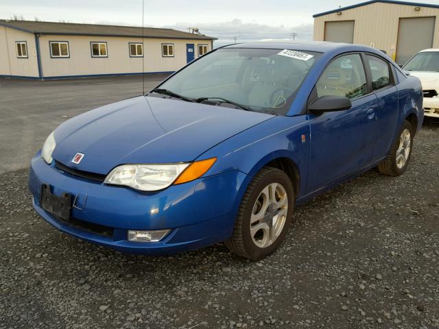 1G8AW12F54Z164785 - 2004 SATURN ION LEVEL BLUE photo 2