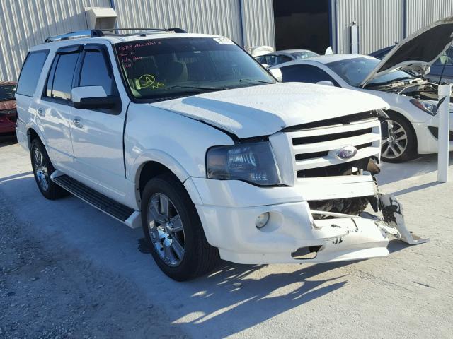 1FMFU19529EB27329 - 2009 FORD EXPEDITION WHITE photo 1