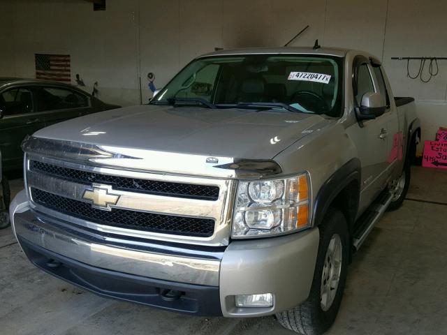 1GCEK19J37Z535041 - 2007 CHEVROLET SILVERADO SILVER photo 2