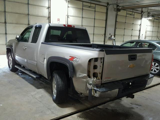 1GCEK19J37Z535041 - 2007 CHEVROLET SILVERADO SILVER photo 3