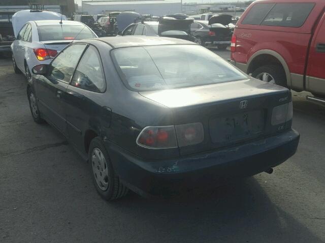1HGEJ8148TL000786 - 1996 HONDA CIVIC EX 绿色 照片 3