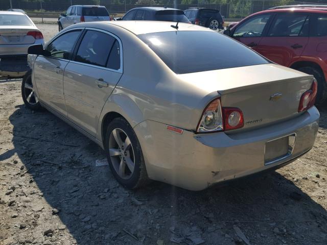 1G1ZC5E15BF252140 - 2011 CHEVROLET MALIBU 1LT GOLD photo 3