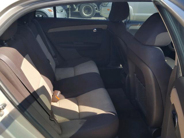 1G1ZC5E15BF252140 - 2011 CHEVROLET MALIBU 1LT GOLD photo 6