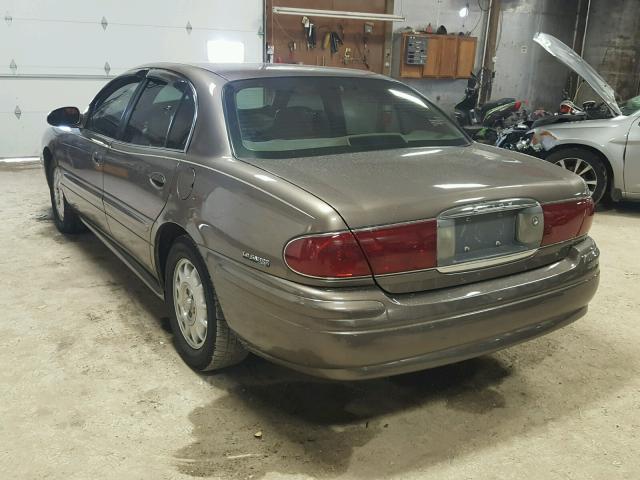 1G4HP54K92U151157 - 2002 BUICK LESABRE CU BEIGE photo 3