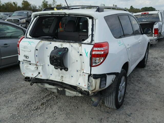 2T3ZF4DVXCW147834 - 2012 TOYOTA RAV4 WHITE photo 4