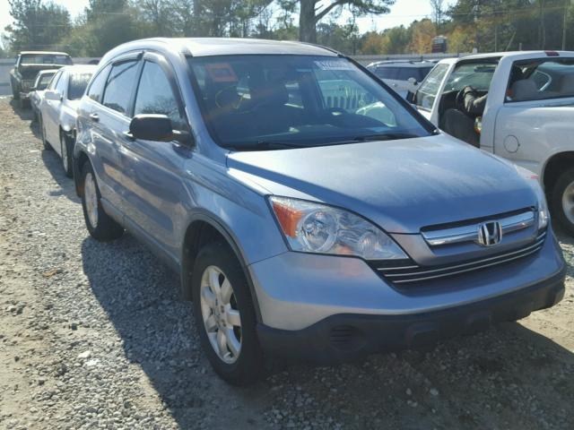 JHLRE38567C049628 - 2007 HONDA CR-V EX BLUE photo 1