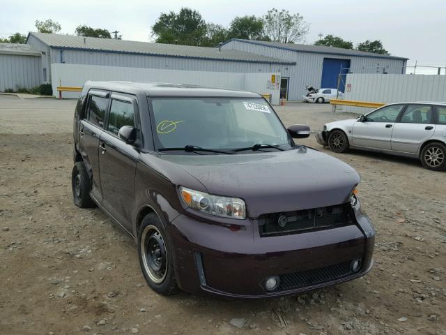 JTLZE4FEXA1113263 - 2010 TOYOTA SCION XB Марун фото 1