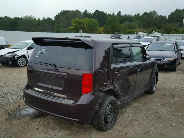 JTLZE4FEXA1113263 - 2010 TOYOTA SCION XB Марун фото 4