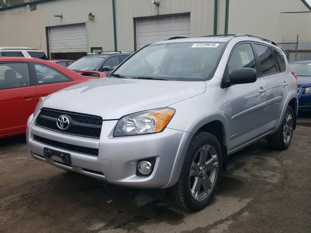 2T3RF4DV8BW104009 - 2011 TOYOTA RAV4 SPORT SILVER photo 2